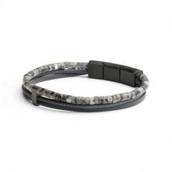 GEMINI Bracelet Triplux Grey.