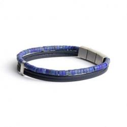 GEMINI Bracelet Triplux Blue.