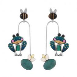 TARATATA bijoux Boucles d'oreilles Taraboum Rainette.