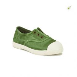 NATURAL WORLD – Chaussures en toile Old Grape Olive