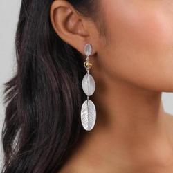 ORI TAO Bijoux Boucles d’oreilles Swan.