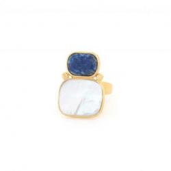 NATURE bijoux Bague Cobalt.