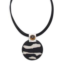 NATURE bijoux Collier Zebra.