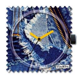 STAMPS Cadran de montre Jeans.