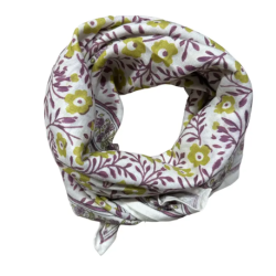 SO FAMILY Foulard Bellis Mauve.