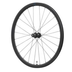 SHIMANO Paire de Roue WH-RS710-TL-F12 R12 11/12 vitesses Frein à disque CENTER LOCK Tubeless Axe Traversant Jante 32 mm