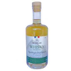 WHISKY HOULLE QUADRUPLE DISTILLATION 44° 70CL