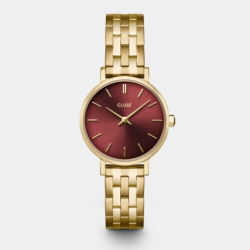 Cluse Montre Femme Boho Chic Dark Cherry.