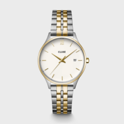 Cluse Montre Femme Minuit Date Coconut Milk.