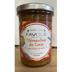 Confiture  Clémentine de Noël - 260g - Favols