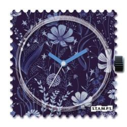 STAMPS Cadran de montre Dark Flower.