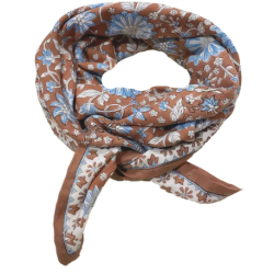 SO FAMILY Foulard Delhi Cannelle.