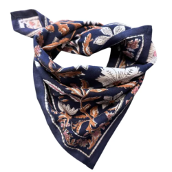 SO FAMILY Foulard Delhi Minuit Small.