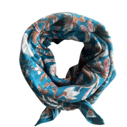 SO FAMILY Foulard Dheli Orage.