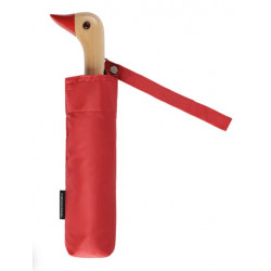 parapluie pliable tête de canard rouge