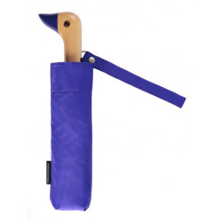 parapluie pliable tête de canard bleu vif