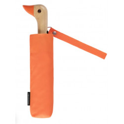 parapluie pliable tête de canard orange