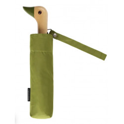 parapluie pliable tête de canard vert mousse