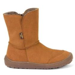 FRODDO - Bottes Tex Suède Cognac