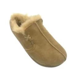 HAFLINGER - Chaussons Saskatchewan Beige