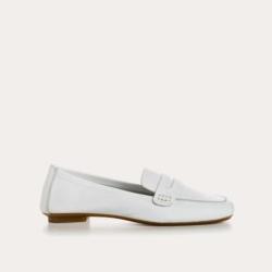 Reqins – Mocassins HEMA cuir - Blanc