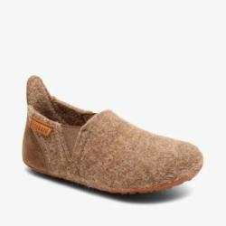 Bisgaard - Chaussons en Laine Naturelle - Camel