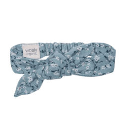 WOOLY ORGANIC - Bandeau élastique Mint flowers