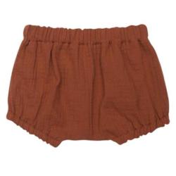 WOOLY ORGANIC - Bloomers en mousseline Caramel