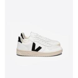 Veja - Baskets - V10 Leather White Black