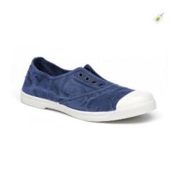 NATURAL WORLD – Chaussures en toile LAVANDA Marine