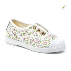 NATURAL WORLD – Chaussures en toile Leria Blanc