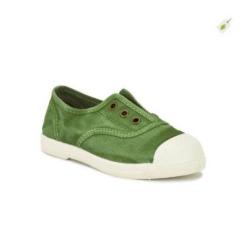 NATURAL WORLD – Chaussures en toile Old Grape Olive