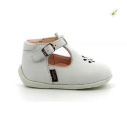 ASTER - Ballerines bébé Odjumbo blanches