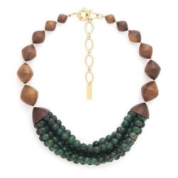 NATURE bijoux Collier Aventurine.