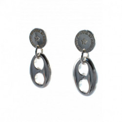 SECRET DE CUIR Boucles d'oreilles.