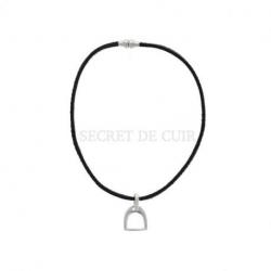 SECRET DE CUIR Collier.