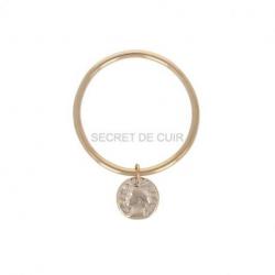 SECRET DE CUIR Bracelet Jonc.