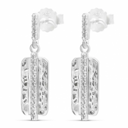 DORIANE Boucles d’oreilles Oxyde.