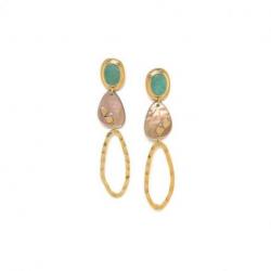 FRANCK HERVAL Boucles d’oreilles Colombine